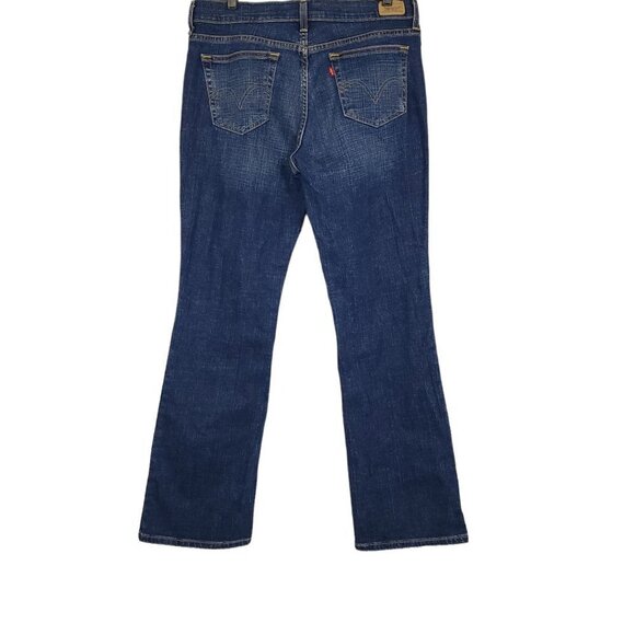 🔥051 Levi's 515 High Waist Bootcut Blue Jeans - Picture 12 of 12